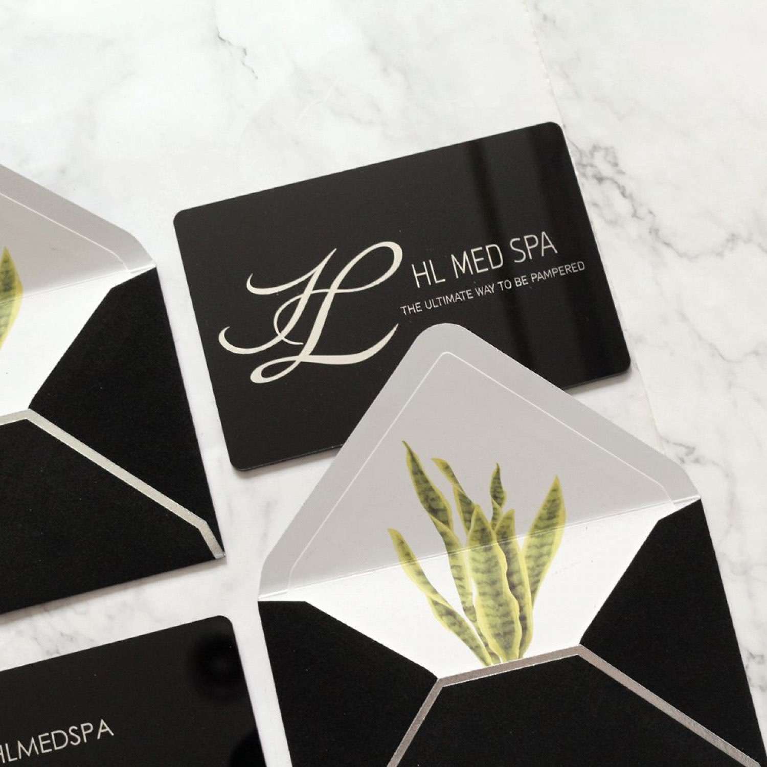 Black Acrylic Invitation Card Greeting Card Slap-up Business Invitation